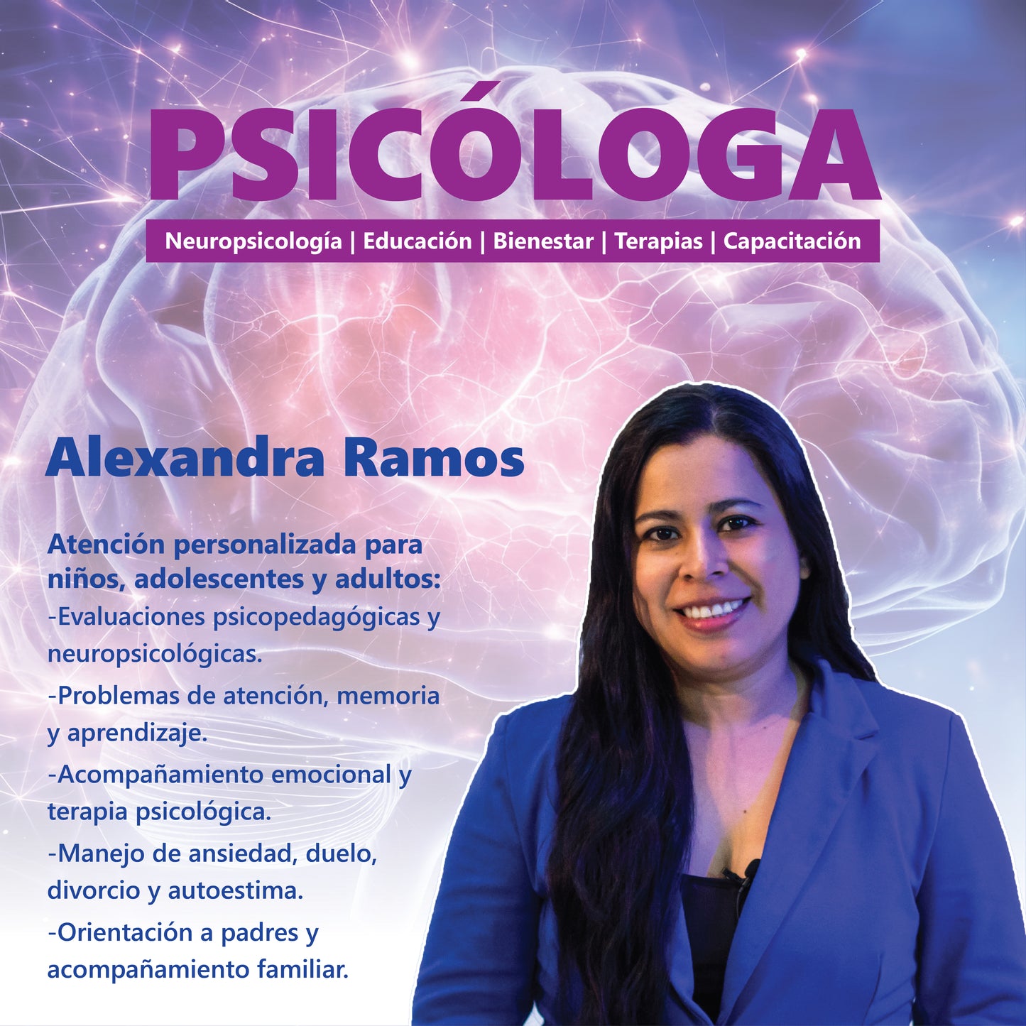 Atención Psicológica | Presencial o Virtual