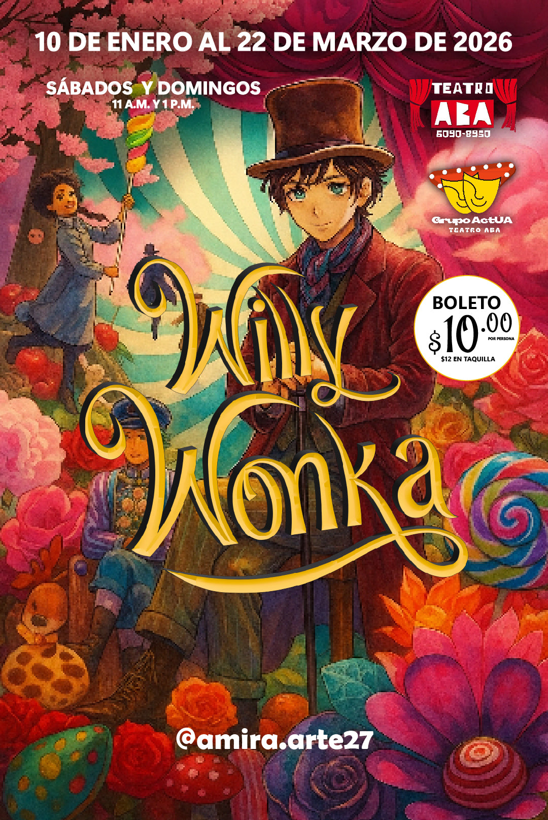 Willy Wonka | Teatro Aba | Grupo Actua