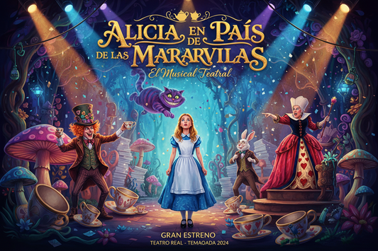 Obra de Teatro Alicia en el Pais de las Maravillas